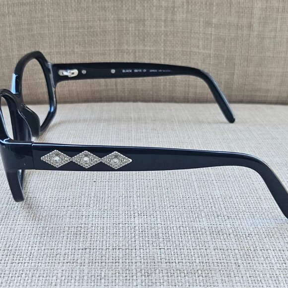 Kirkland Signature Women Glasses/Eyeglasses Frame Crystals Accent Arms CORTESE - Picture 11 of 11